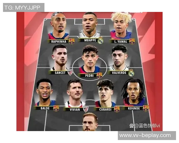 西甲年度最佳阵容揭晓姆巴佩亚马尔贝林安东尼领衔出战